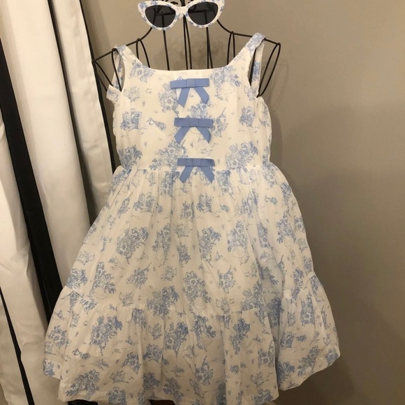 ISO 🚫DISNEY ALICE IN WONDERLAND TOILE DRESS T4 - Picture 4 of 4